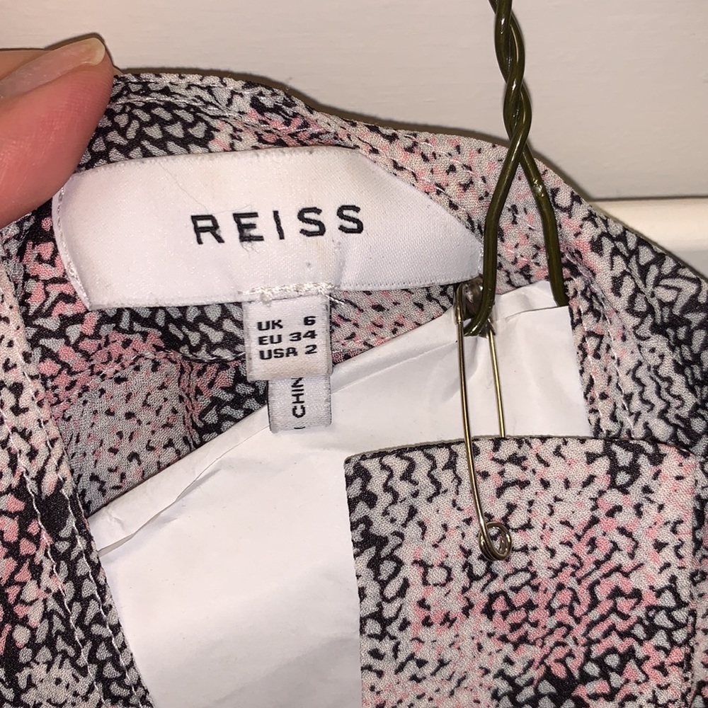 Reiss Multicolor Patterned Mini Dress - Picture 12 of 14